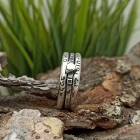 Inel de argint pentru femei "Abundență și prosperitate"