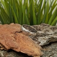 Inel de argint pentru bărbați "Stăpânul inelelor"