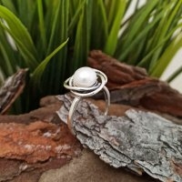 Inel de argint pentru damă "Cercurile vieții"
