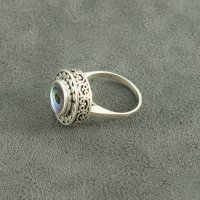 Inel de argint pentru damă "Lotus"