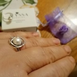 Inel de argint pentru damă "Cercurile vieții"
