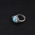 Inel de argint pentru femei "Sheng Chi"