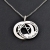 Amuletă de argint "Protecția îngerului"