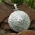 Medalion de argint "Calendarul Maya Etern"