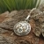 Medalion de argint pentru femei cu aur "Al doilea Pentacol al lui Jupiter"