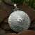 Medalion de argint "Calendarul Maya Etern"