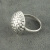 Inel de argint pentru damă "Ochiul Saharei"