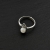 Inel de argint cu sidef pentru damă "Dragostea lui Marte"
